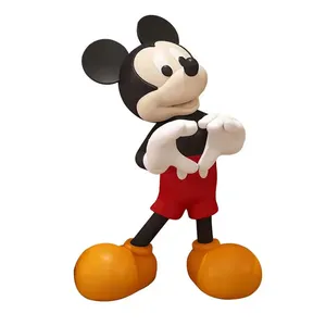 Escultura Grande de Fibra de Vidrio de <span class=keywords><strong>Mickey</strong></span> Mouse para Decoración de Inauguración de Tiendas y Adornos para Sala de Estar - Product Image 6