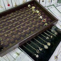 Joyería de Acero Inoxidable al por Mayor, Collar de Acero de Titanio de Moda para Mujer, Collar Barato al por Mayor de Fábrica