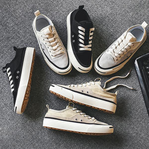 Chaussures de course en toile pour hommes, style rétro universitaire, tendance, respirantes, légères, adaptées à l'été et à l'automne - Product Image 1