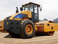 Rouleau compresseur routier haute performance de 26 tonnes SEM526 à tambour unique, machine de construction routière