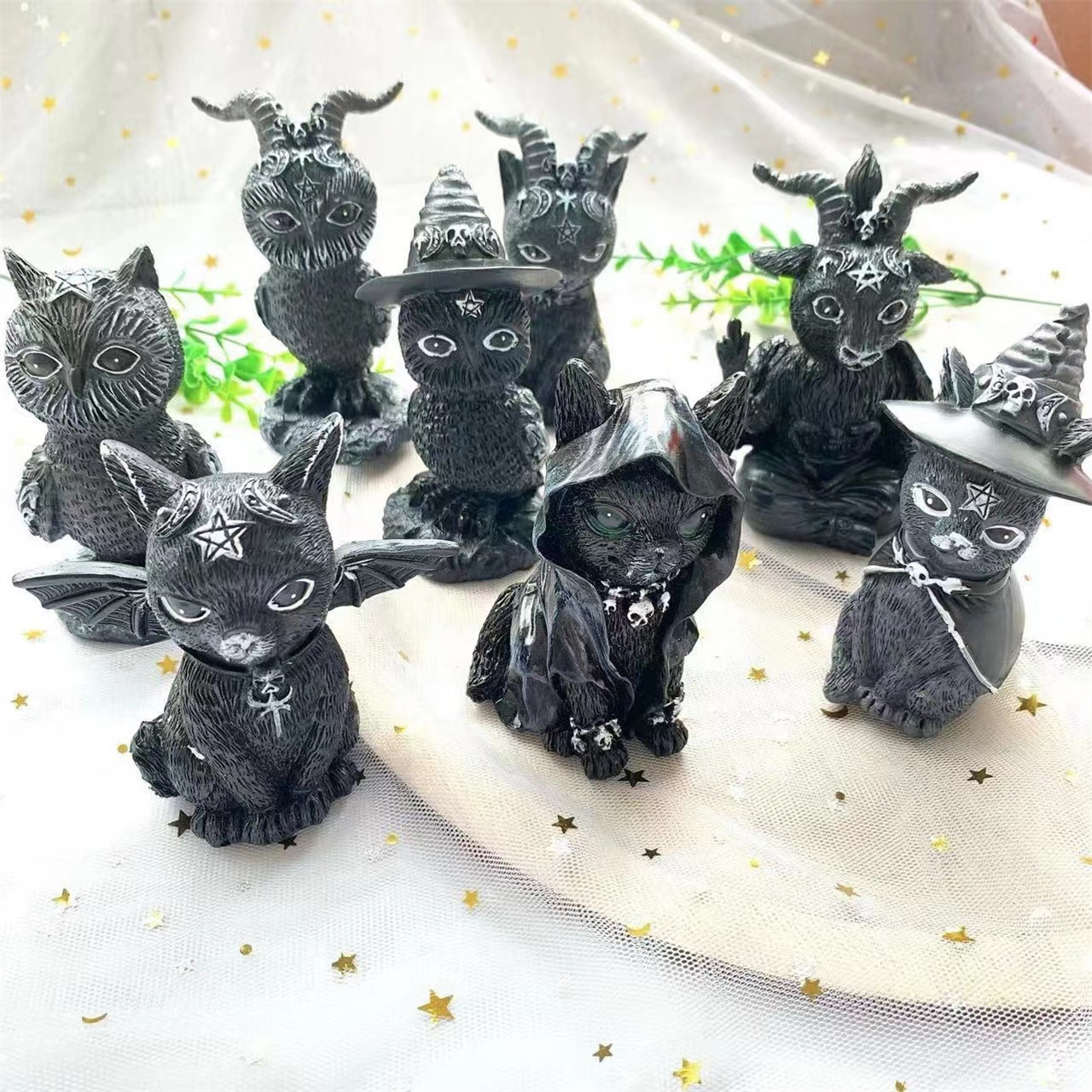 定制设计令人惊讶的黑猫工艺-Alibaba.com, image size:1280x1280