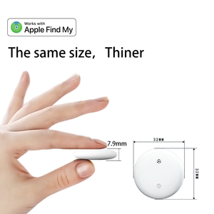 IOS thông minh Pet <span class=keywords><strong>Tracker</strong></span> Apple air tag Bluetooth 4G lbs Silicone chống thấm nước chống mất định vị xe Key Pet trẻ em Finder - Product Image 2