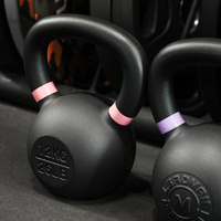 Set Kettlebell Berat Dapat Disesuaikan untuk Latihan Kettle Bell, Peralatan Gym Fasilitas Kebugaran Profesional Grosir