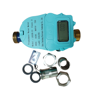 <span class=keywords><strong>Compteur</strong></span> <span class=keywords><strong>d</strong></span>'<span class=keywords><strong>eau</strong></span> intelligent prépayé à carte IC numérique, <span class=keywords><strong>Compteur</strong></span> <span class=keywords><strong>d</strong></span>'<span class=keywords><strong>eau</strong></span> froide ultrasonique sans fil, Matériaux en laiton et plastique, Personnalisable OEM - Product Image 1