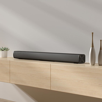 Barra de Sonido Original para Xiaomi Redmi TV, Altavoz Estéreo Envolvente de 30 W para el Hogar con Interfaz USB, Versión Negra, Accesorio de Cine en Casa