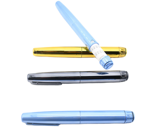 Zhouyuan - Bolígrafo de Inyección de Metal V4 al Mejor <span class=keywords><strong>Precio</strong></span>, 3 ml, 60 UI, Electrochapado, Reutilizable, Ecológico, para <span class=keywords><strong>Insulina</strong></span>, con Logotipo Personalizable - Product Image 3