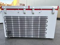 Congélateur coffre solaire DC en acier inoxydable 358L 12/24V, prix d'usine Malawi, pour usage commercial et supermarché