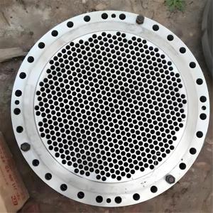 OEM Stainless Steel <strong>Heat</strong> <strong>Exchanger</strong> Tube Sheet Plate CNC Machining Boiler Forged Hole Flanges Product Category - Product Image 5