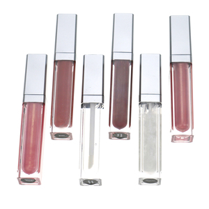 ลิปกลิตเตอร์สีนู้ดใหม่ลิปกลอสสีน้ำตาลลิปกรอสแบบมินิตัวอย่างฟรี - Product Image 5