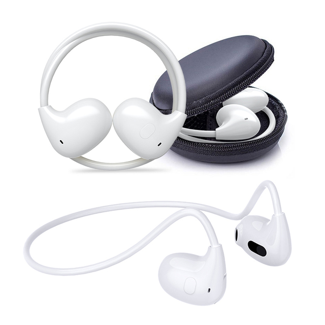 Cheap Open Ear Air Conduction Headphones Similar to Pro Ultra-light 15g Memory Metal Sport Wireless Bluetooth TWS Mini Headset