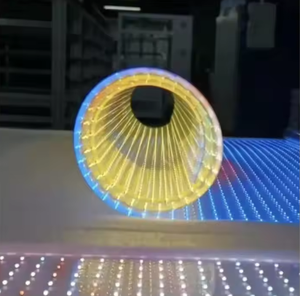 Ph8 mềm & linh hoạt fim Màn hình LED hiển thị Rèm cho trong nhà cửa hàng bán lẻ & thang máy trang trí kỹ thuật số biển áp phích - Product Image 3