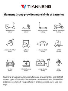 Tianneng 12v 230ah 자전거 <span class=keywords><strong>AGM</strong></span> GEL <span class=keywords><strong>VRLA</strong></span> 모티브 전기 세발 자전거 회색 납산 배터리 - Product Image 4