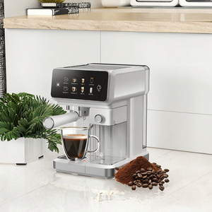Cafetera Espresso PANCERKA de 20 Bares, Sistema de Preparación Portátil para el Hogar y Comercial, Dispensador de Leche de Plástico, Sistema de Agua Caliente, Cafetera Automática - Product Image 1