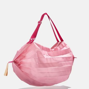 Sac à provisions de supermarché d'orgue japonais sac à rouleau de printemps portable sac de rangement pliable de grande capacité - Product Image 1