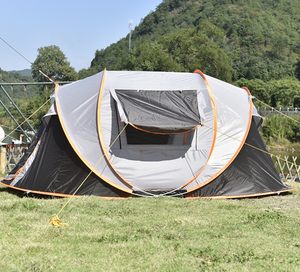 Wholesale Factory Good Quality Outdoor Large Size 4 Man Automatic Instant Tent Waterproof Camping Tents <strong>Pop</strong> up Tents - Product Image 4
