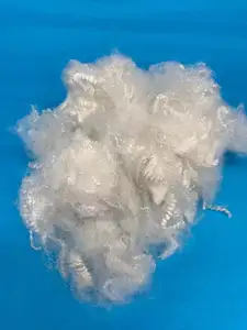 GRS fibra di poliestere hcs 15d * 64mm vergine e riciclata per il riempimento