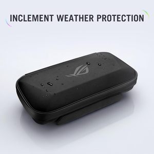 Étui de protection premium ROG pour console de jeu Ally, matériau TPU noir avec métal et polyester - Product Image 6