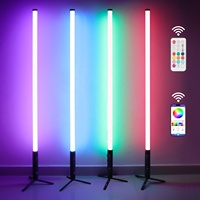 TL-150 IP65 Tube LED Pixel RGBW sans fil extérieur de 1,5 m avec contrôle par application, sur batterie, grand format, pour éclairage de scène DJ et de danse