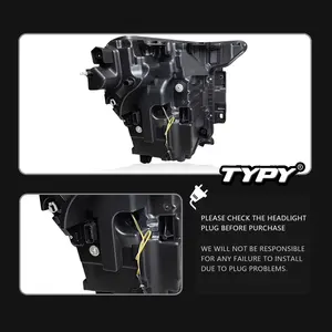 Nouveaux phares de voiture TYPY pour Ranger F150, projecteur LED, phare avant, 2021-2023, feux de jour, 100W, 10000K, automobile - Product Image 4