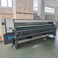 Impresora 3D de inyección de tinta UV multifunción de cama plana de gran formato con cabezal de impresión XP600 Rollo a rollo para aplicación de metal