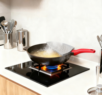 Couvercle de casserole pliable rotatif anti-débordement en silicone, couvercle de cuisine, écran anti-éclaboussures en silicone
