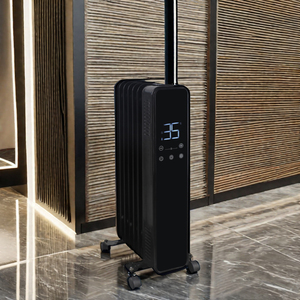 맞춤형 7-15 핀 오일 충전 라디에이터 히터 벽걸이 형 휠 가정용 더 빠른 워머 과열 보호 플라스틱 와이어 - Product Image 3