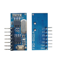 Penerima Data Rf Nirkabel Kode Bergulir Penerima Remote Control 433 Mhz Modul Rf Modulo Codificador Rf 433 Mhz 433 Mhz Hcs301