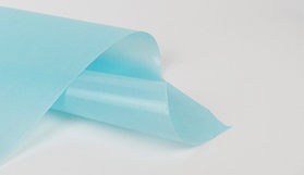 Chất lượng cao màu xanh Silicone tráng glassine phát hành lót Jumbo cuộn giấy & paperboards sản phẩm ngăn ngừa bụi bám dính - Product Image 5