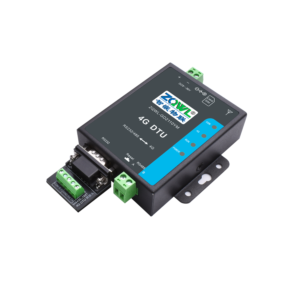 4G DTU Industrial Modbus Gateway RS485 RS232 Serial to Ethernet ...