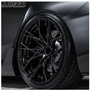 JJSEES Llantas de Aleación Cóncavas Forjadas en Oro <span class=keywords><strong>Oscuro</strong></span> 5x112 PCD 5x114.3 PCD 5x120 de 17 18 19 20 21 22 24 Pulgadas para G20/G30/G11/G80/G82 - Product Image 2