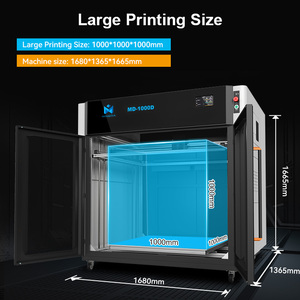 Mingda 3D klipper hiệu suất cao nền tảng lớn Carbon tốt hơn máy in 3D 1000*1000*1000mm ấn tượng 3D chuyên nghiệp - Product Image 2