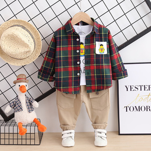 Conjunto de Ropa para Niños, Diseño Nuevo, Chaqueta y Pantalones de Fútbol para Niños Pequeños, Conjunto de 3 Piezas - Product Image 3