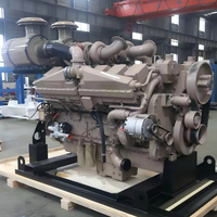 KTA38 para DCEC Cummins, motor diésel de 12 cilindros, 4 tiempos, refrigerado por agua, ensamblaje de motor de 895kw 1342kw 1200hp 1800hp 2000rpm