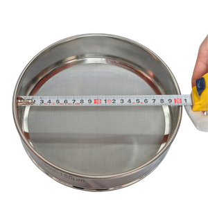Tamiz de Prueba de Acero Inoxidable 316 para Laboratorio, 200 mm, 75, 100, 250 Micras, Kit de Tamizado Manual para Análisis de Partículas, Equipo de Prueba para Laboratorio - Product Image 3