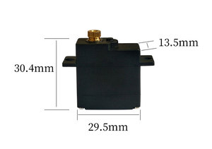 Servo Digital Industrial de 17g con Engranaje Metálico, Eje de Salida Único, Resistente al Agua, para Aviones RC, Drones y Aplicaciones FPV - Product Image 5