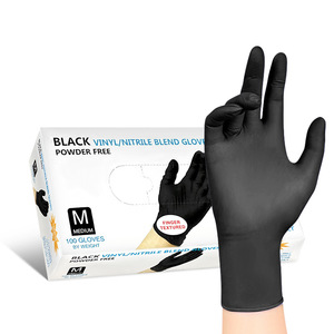 100pcs Disposable Nitrile PVC Gloves Powder Free Beauty Salon Barber Tattoo PMU Protective Professional Beauty Salon Use - Product Image 5