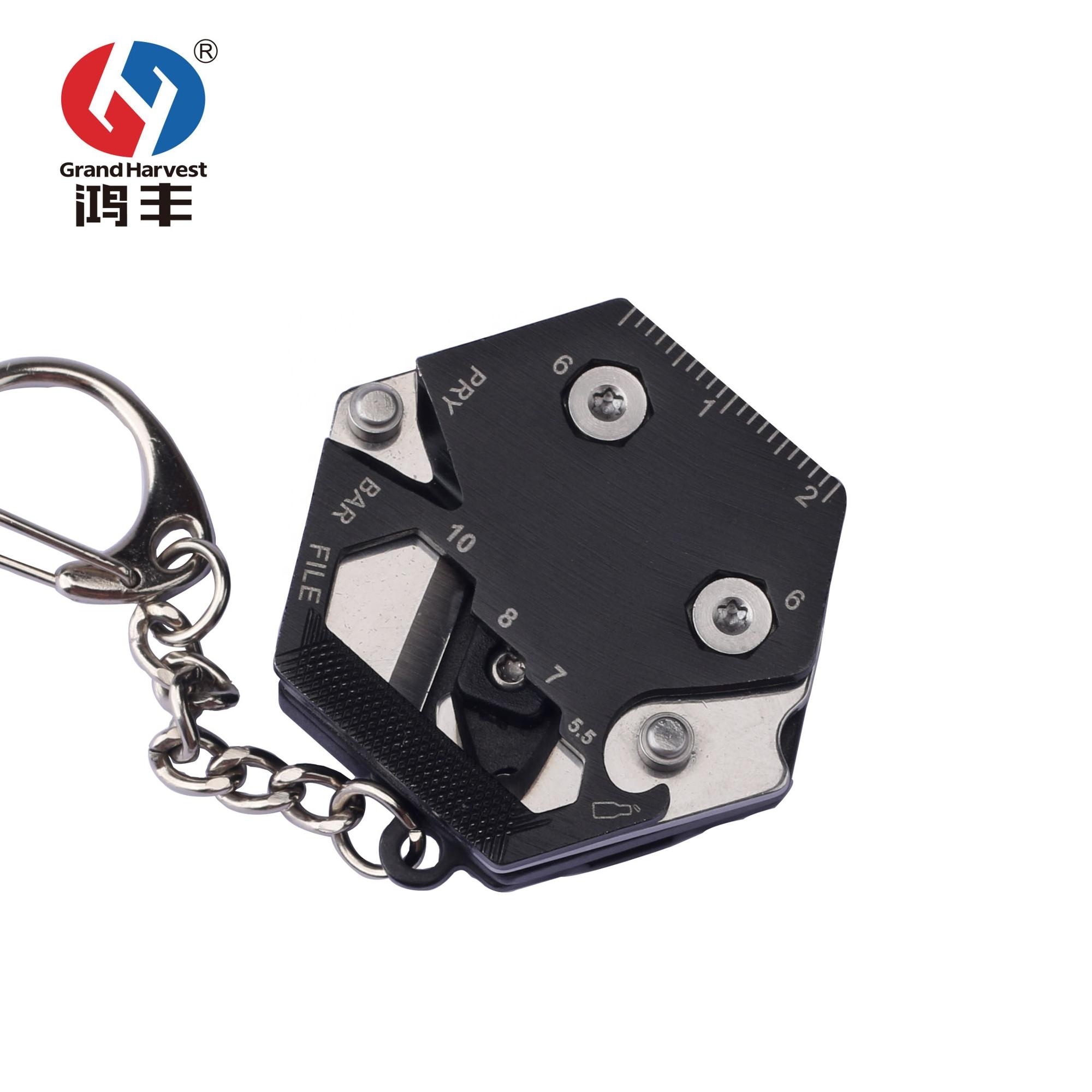 Camping Outdoor Survival Tool Keychain Folding Knife EDC Coin Knife Coin Folding Knife