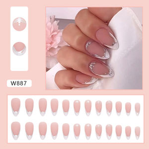 W887 Prensa de media luna <span class=keywords><strong>en</strong></span> las <span class=keywords><strong>uñas</strong></span> Productos de belleza Suministros de Arte de <span class=keywords><strong>uñas</strong></span> Mayorista profesional Brillo <span class=keywords><strong>Uñas</strong></span> francesas - Product Image 5