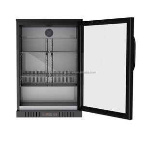 Puerta de vidrio Mini Bar Nevera sin congelador Electrodomésticos Nevera Pantalla de bebidas Nevera Hotel Apartamento - Product Image 1