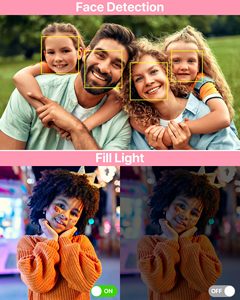 <span class=keywords><strong>SONIDA</strong></span> DC403 Cámara Compacta de 44MP HD 1080P con Zoom Digital 16X, Sensor CMOS, Mini Cámara Portátil Simple para Niños, Estudiantes y Principiantes - Product Image 6