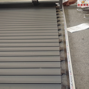 Porte d'entrée en aluminium, porte de <span class=keywords><strong>garage</strong></span> roulante antivol, porte de <span class=keywords><strong>garage</strong></span> isolée, porte accordéon, porte roulante électrique automatique coupe-vent - Product Image 5