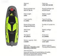 Kit combiné de sports nautiques : Bateaux à moteur, bateaux de surf, planches de surf électriques Z2 Rider H1 et bateaux aquatiques assis Secondi Cambiano