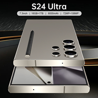 Smartphone S24 Ultra 5G con Pantalla HD de 7.3'', Cámara de 108MP, 16GB+1TB de Almacenamiento, Android 13, Soporte en Francés, Precio Directo de Fábrica