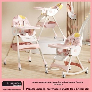 <span class=keywords><strong>Chaise</strong></span> haute pour <span class=keywords><strong>bébé</strong></span> en plastique avec repose-pieds, possibilité de s'asseoir ou de se recoucher, <span class=keywords><strong>chaise</strong></span> à manger pour enfants, pour bébés de 3 mois et plus - Product Image 2
