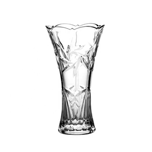 <span class=keywords><strong>Vase</strong></span> en cristal transparent rond <span class=keywords><strong>gravé</strong></span> de fleurs, hautement blanc, best-seller, pour <span class=keywords><strong>mariage</strong></span> - Product Image 3