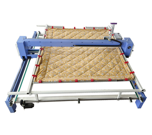 Máquina acolchadora de colchón de aguja única de costura con movimiento de cabeza industrial - Product Image 4