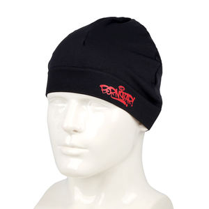 Hersteller von Beanies – Maßgefertigte, bedruckte leichte technische taillierte Spandex-Stretch-Beanie-Mütze Nylon-Schädelkappe - Product Image 3