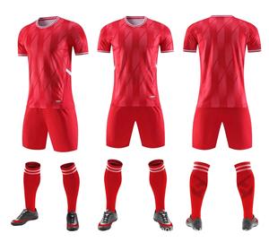 2526 Camisa De Futebol Personalizado Desgaste Kit De Futebol Jersey Camisa De Futebol Uniformes De Futebol Conjunto Sublimated Soccer Jersey - Product Image 1