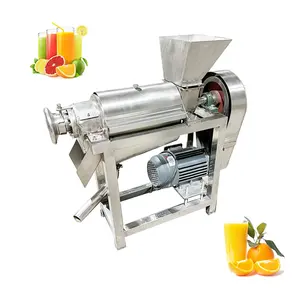 Presse-agrumes industriel pour tomates, légumes, carottes, gourde amère, gingembre, betterave, ail, oignon, extracteur de jus à vis