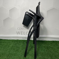 Chaise de bureau pliante pour salle de conférence Chaise d'entraînement multifonctionnelle en maille de conception spéciale avec siège de tableau d'écriture